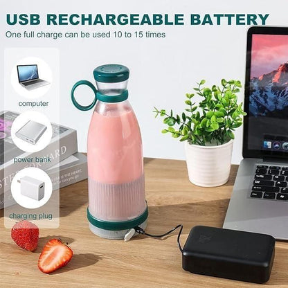 Travel Portable Mini Juice Blender – USB Rechargeable | Fresh Juice Anywhere