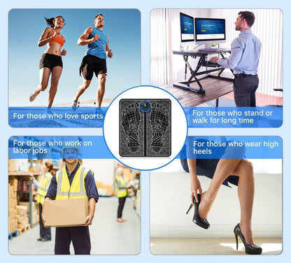 Foot Massage Pain Reliever Machine – Improves Blood Circulation & Reduces Foot Pain