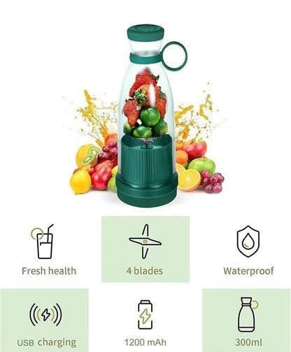 Travel Portable Mini Juice Blender – USB Rechargeable | Fresh Juice Anywhere