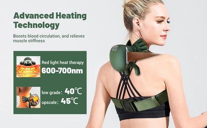 Portable Electric Massager for Neck & Shoulder Rechargeable Pain Relief Device